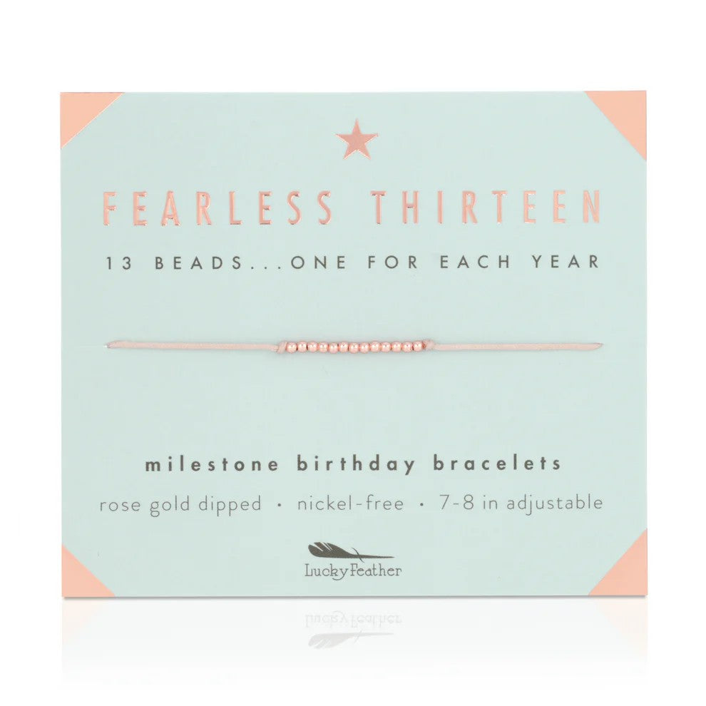 Milestone Birthday Bracelets