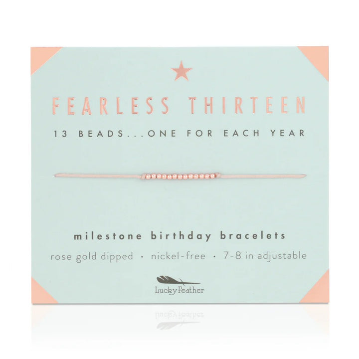 Milestone Birthday Bracelets