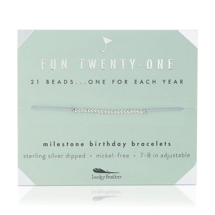 Milestone Birthday Bracelets