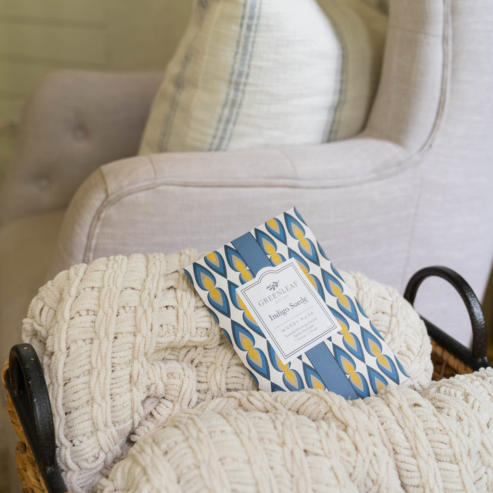 Large Sachets | Indigo Suede