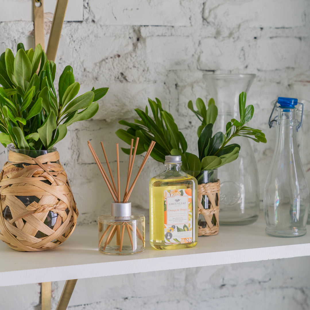 Reed Diffuser Oil Refill | Orange & Honey