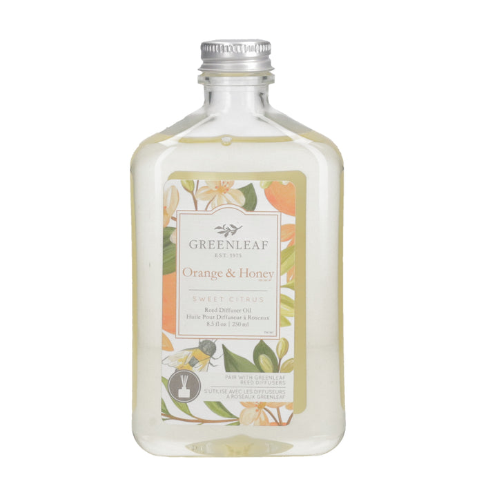 Reed Diffuser Oil Refill | Orange & Honey