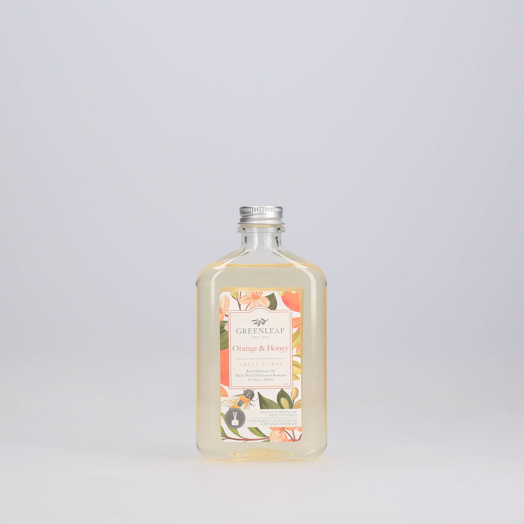 Reed Diffuser Oil Refill | Orange & Honey