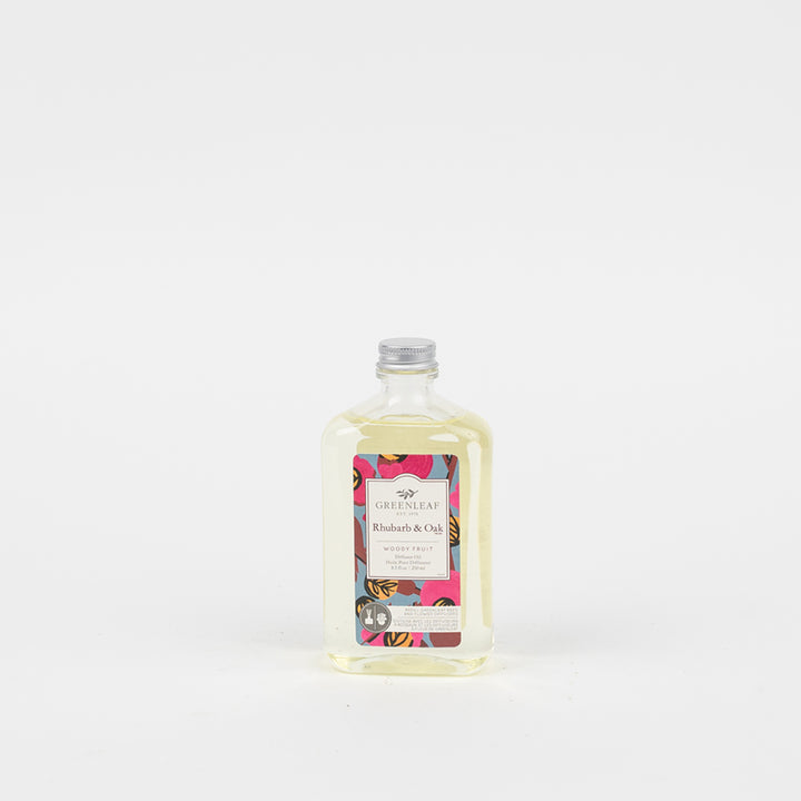 Reed Diffuser Oil Refill | Rhubarb & Oak
