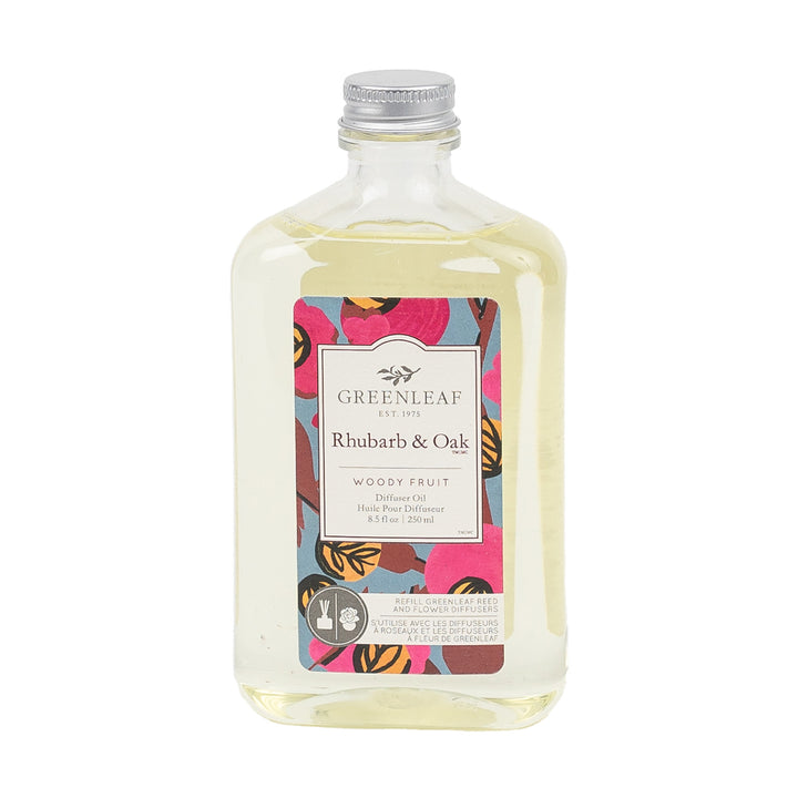 Reed Diffuser Oil Refill | Rhubarb & Oak