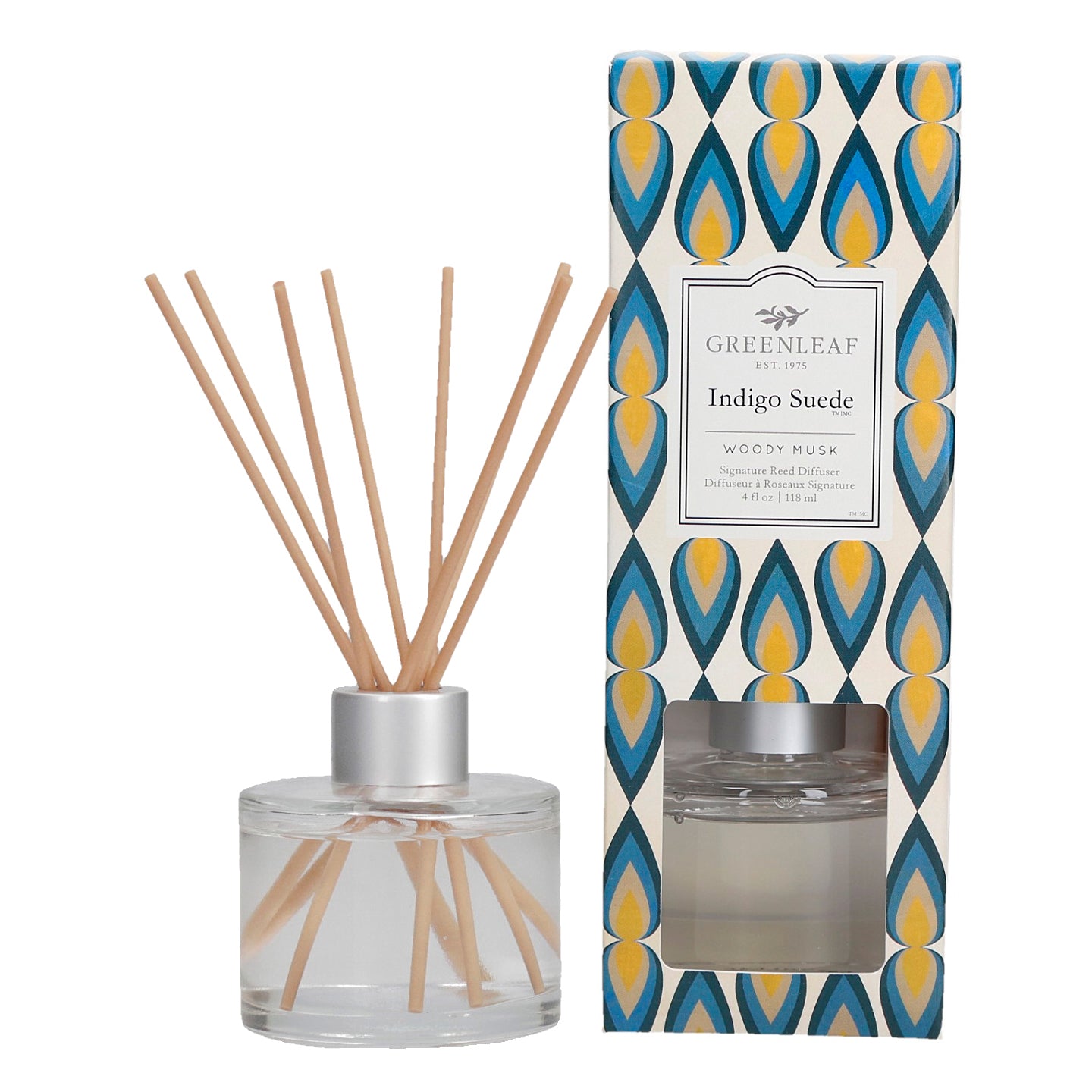 Reed Diffusers - Indigo Suede