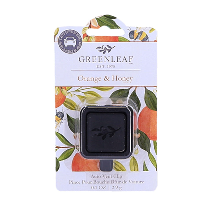 Auto Vent Clip | Orange & Honey