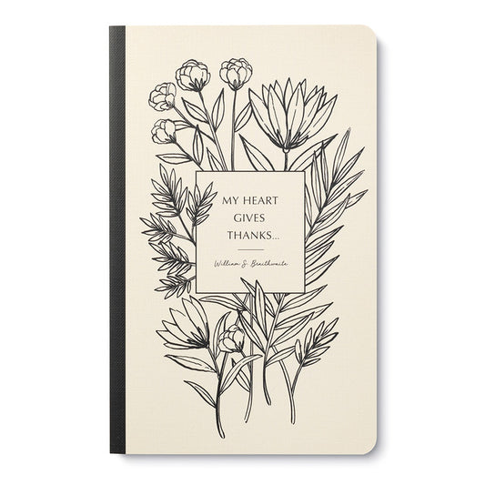 “My heart gives thanks…” —William S. Braithwaite Softcover Journal