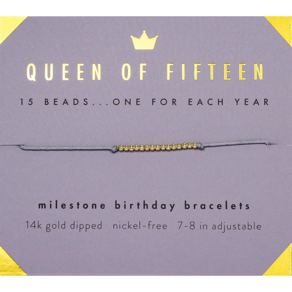 Milestone Birthday Bracelets