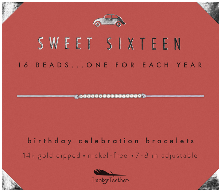Milestone Birthday Bracelets