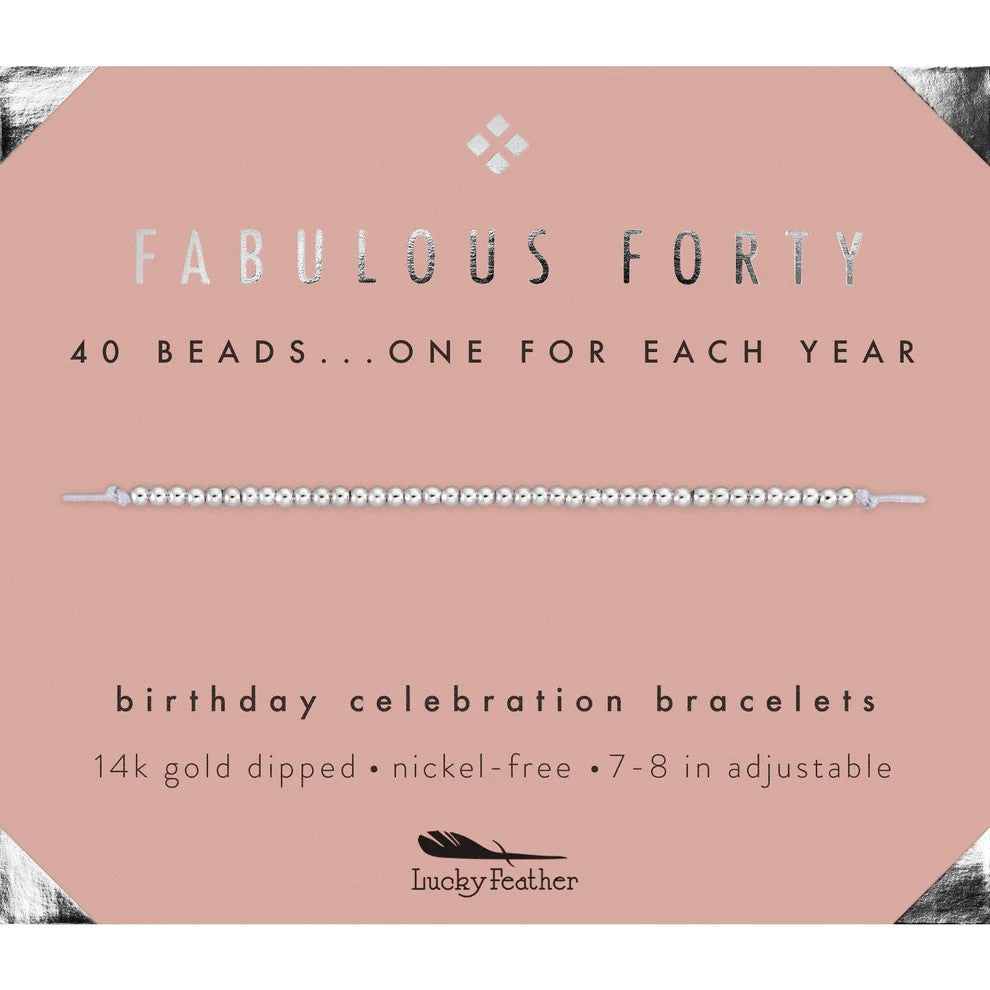 Milestone Birthday Bracelets