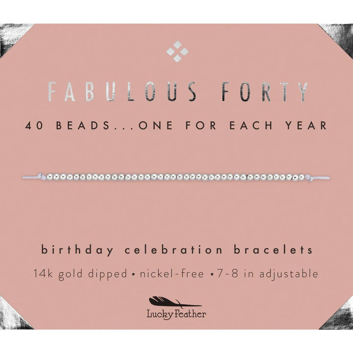 Milestone Birthday Bracelets