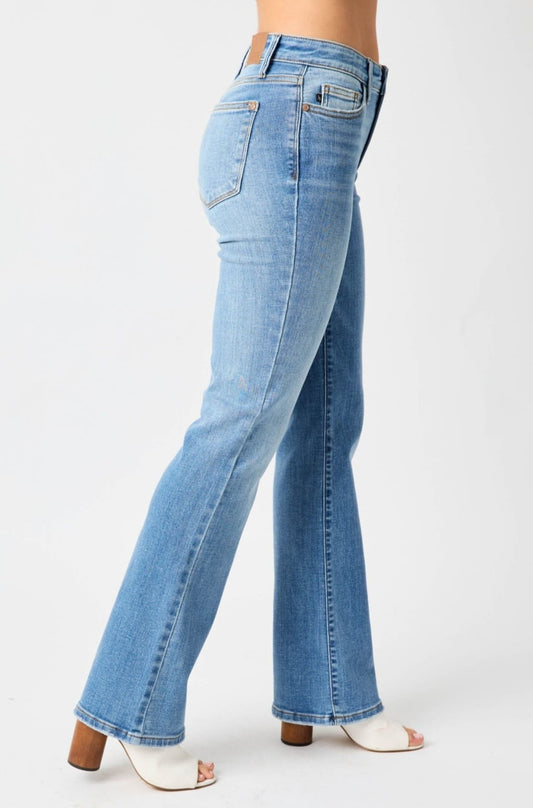 Caroline Mid Rise Vintage Wash Bootcut