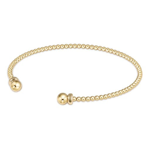 Classic Gold Bead Cuff