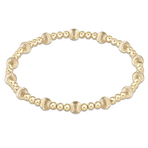 Gold Dignity Bracelet | Sincerity Pattern