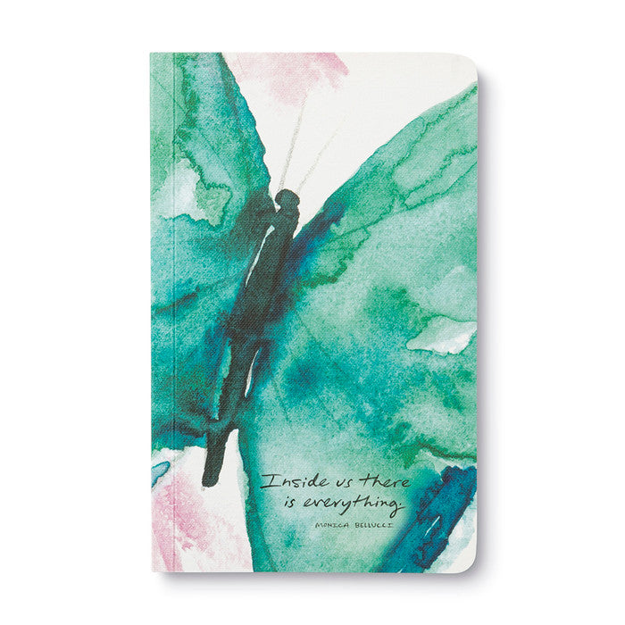 “Inside us there is everything.” —Monica Bellucci Softcover Journal