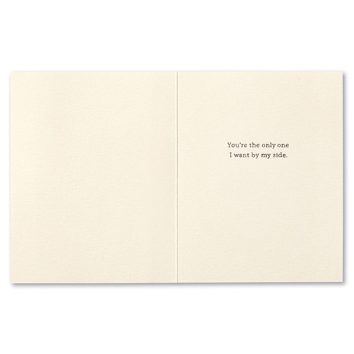 Through ups, downs, and upside-downs… Anniversary Card