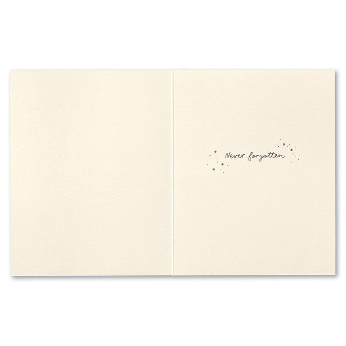 Always remembered. Sympathy Card