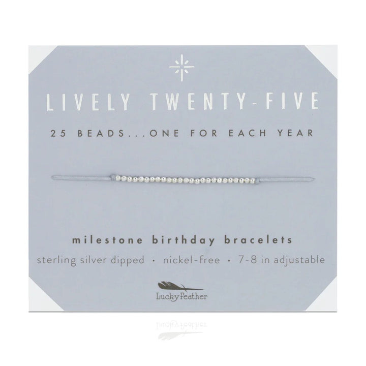 Milestone Birthday Bracelets