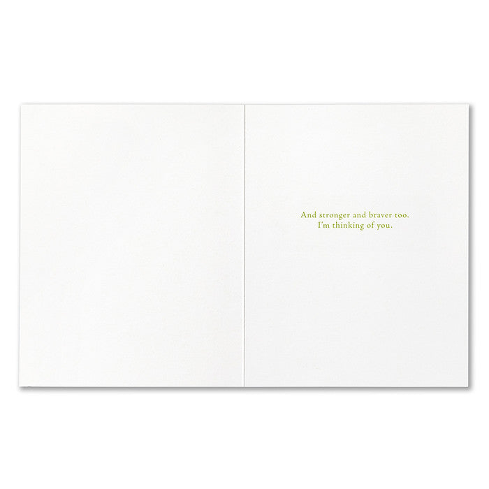 “You are greater than you know.” —Mother Teresa Encouragement Card