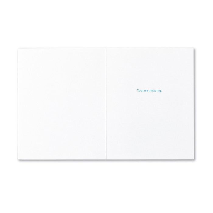 "I only wish you could see what I see when I look at you." —Kobi Yamada Encouragement Card