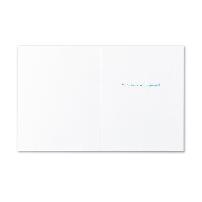"There are good friends, there are best friends, and then there's you." —Heidi Wills Friendship Card