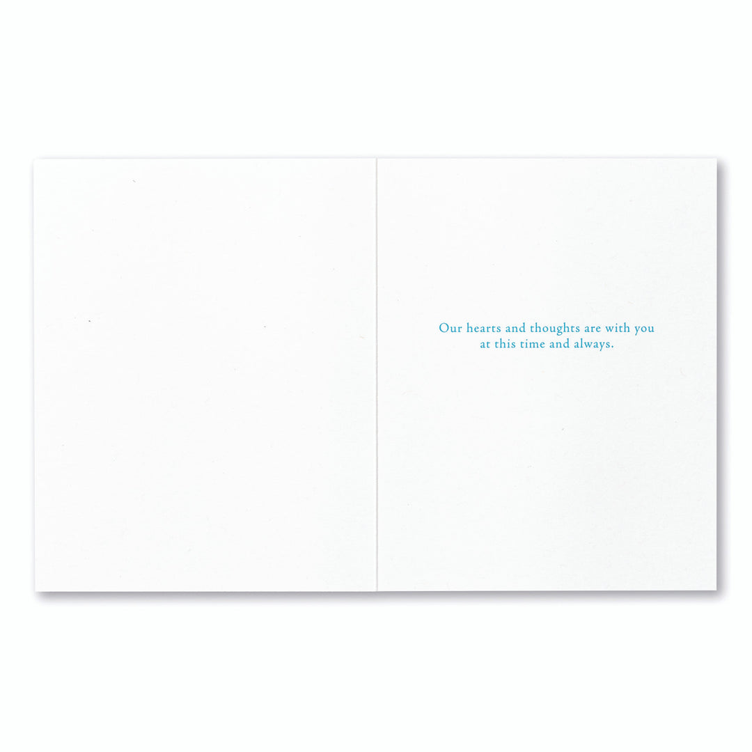 “…the poets are right: love is eternal.” —E. M. Forster Sympathy Card