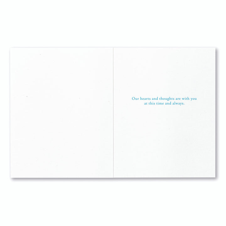 “…the poets are right: love is eternal.” —E. M. Forster Sympathy Card