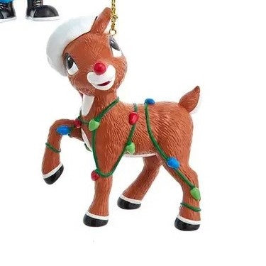 Rudolph The Red Nose Reindeer® Ornaments, 3 Assorted