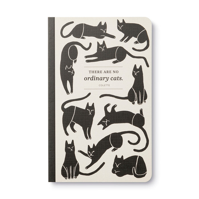 "There are no ordinary cats."—Colette Softcover Journal