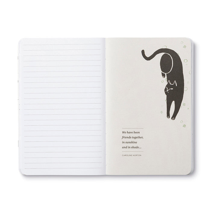 "There are no ordinary cats."—Colette Softcover Journal