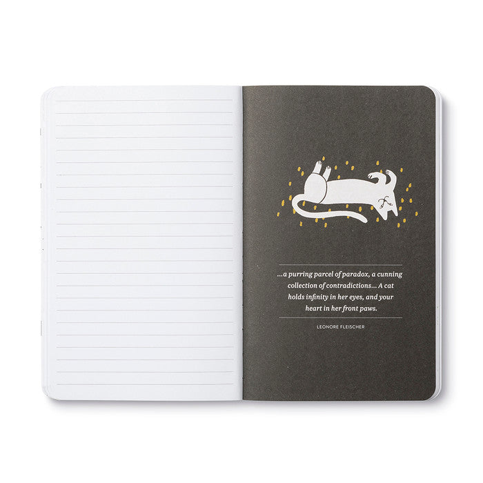 "There are no ordinary cats."—Colette Softcover Journal