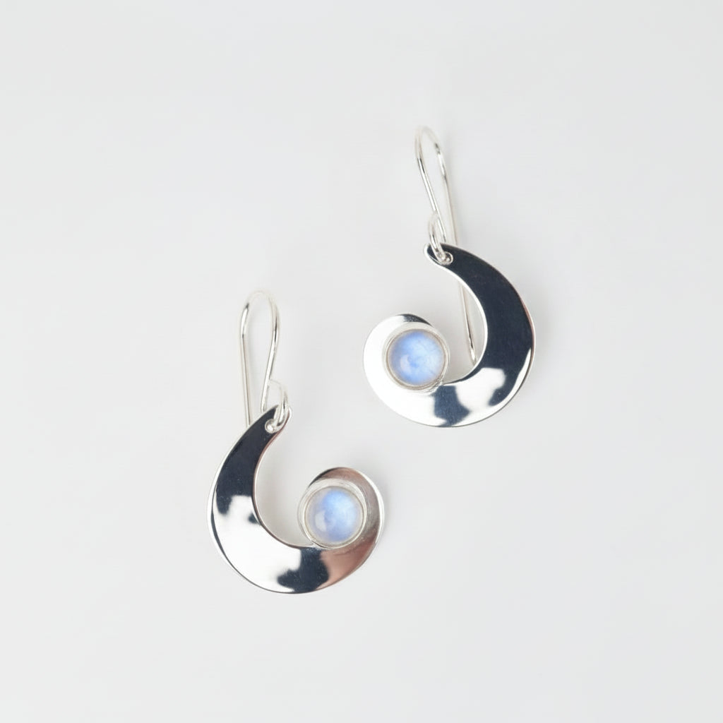 Swirl Drop Earrings