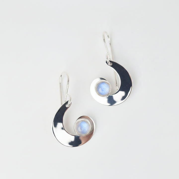 Swirl Drop Earrings