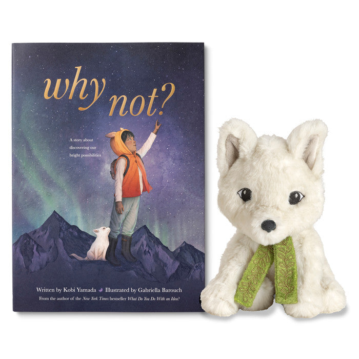 Arctic Fox Plush - A companion to the book Why Not?