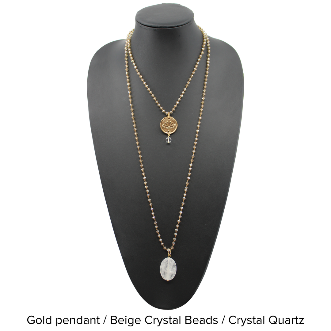 "Remember Who The Fuck You Are" Lotus Original Necklace