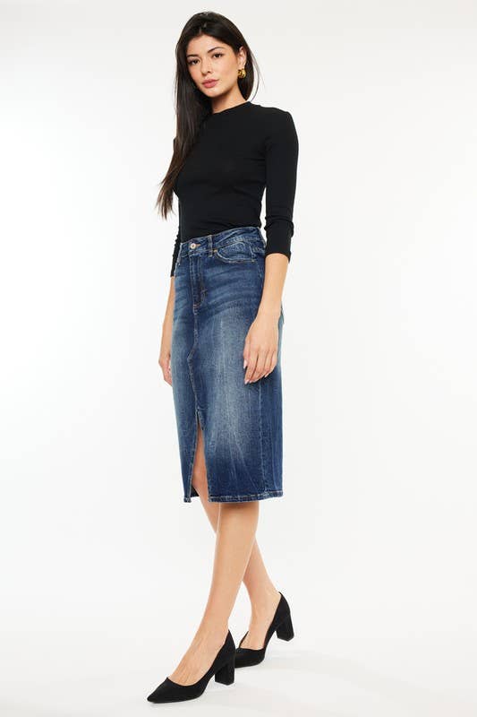 Paloma High Rise Midi Skirt