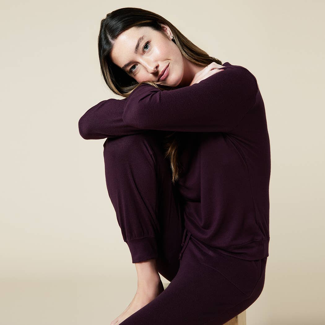 Dream Jersey Crew Neck Lounge Set