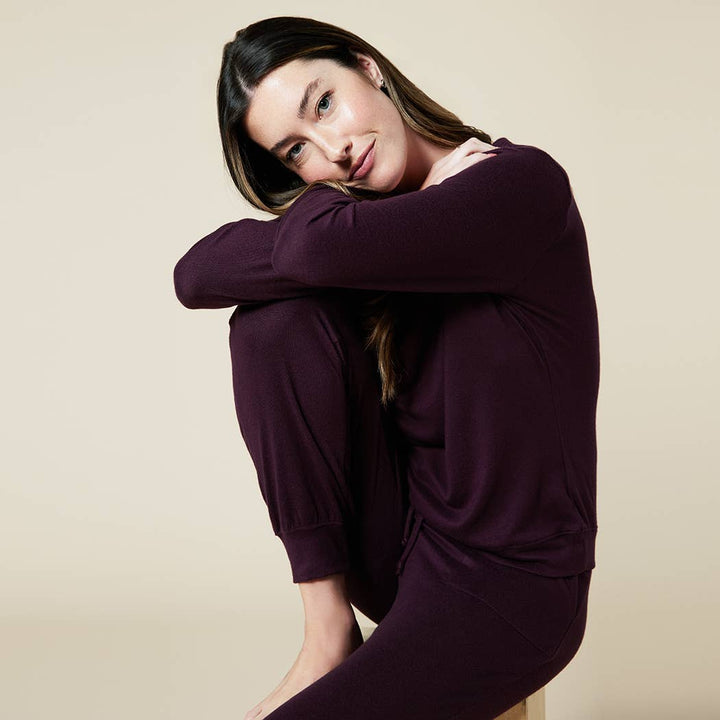 Dream Jersey Crew Neck Lounge Set