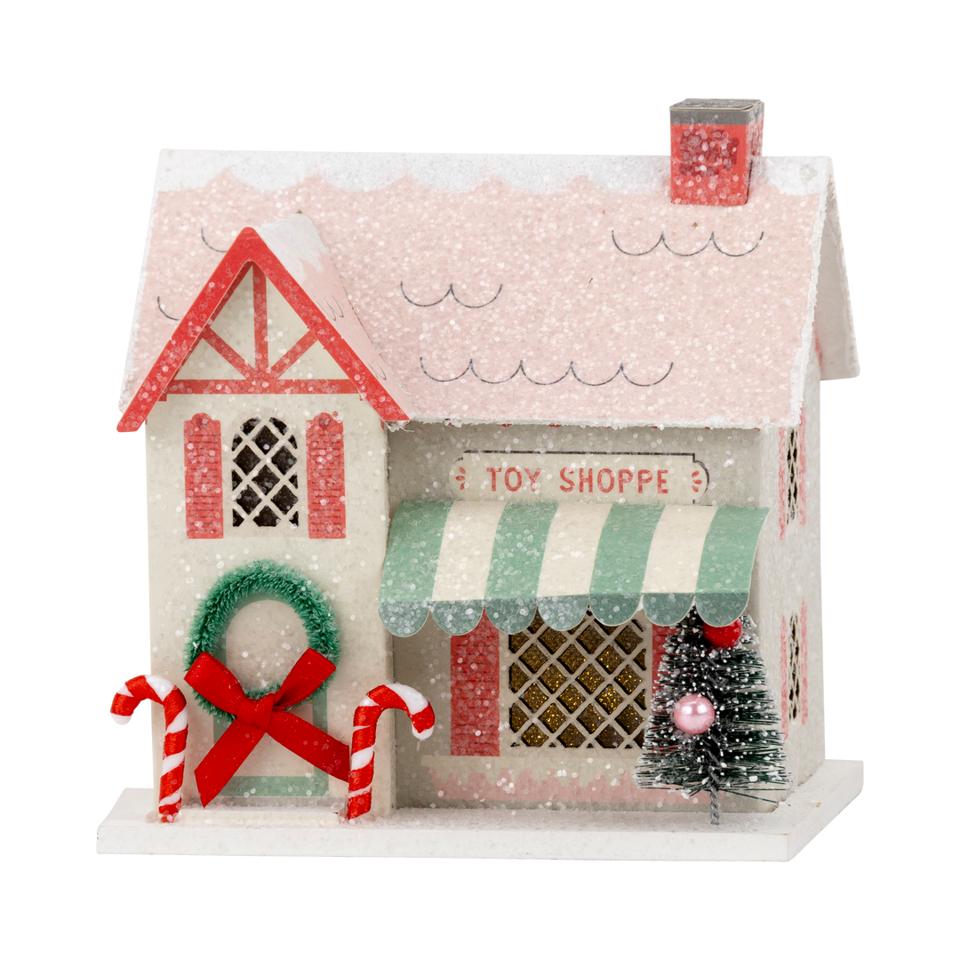VIL1153 - Toy Shop Light Up Christmas Village House