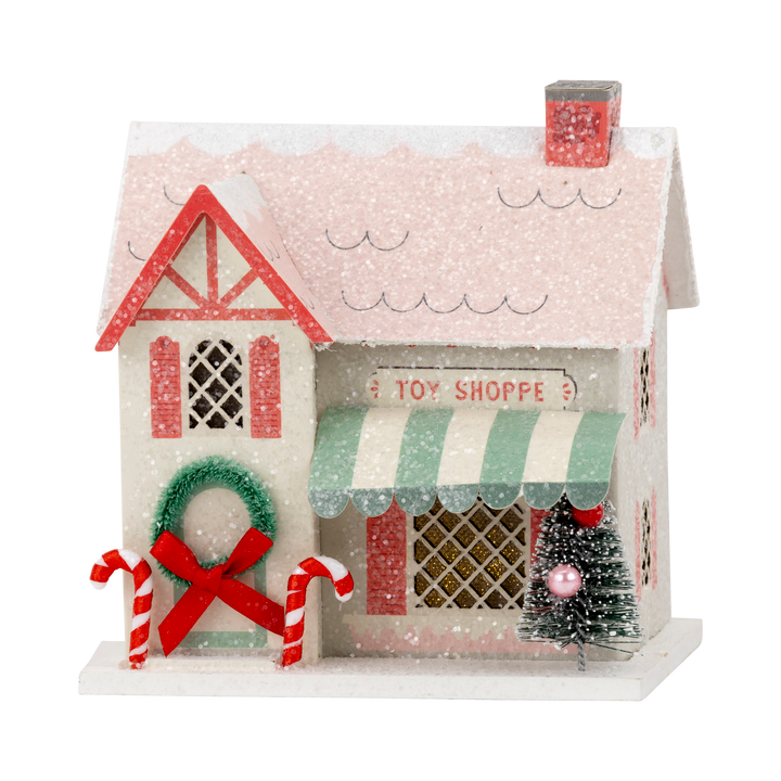 VIL1153 - Toy Shop Light Up Christmas Village House