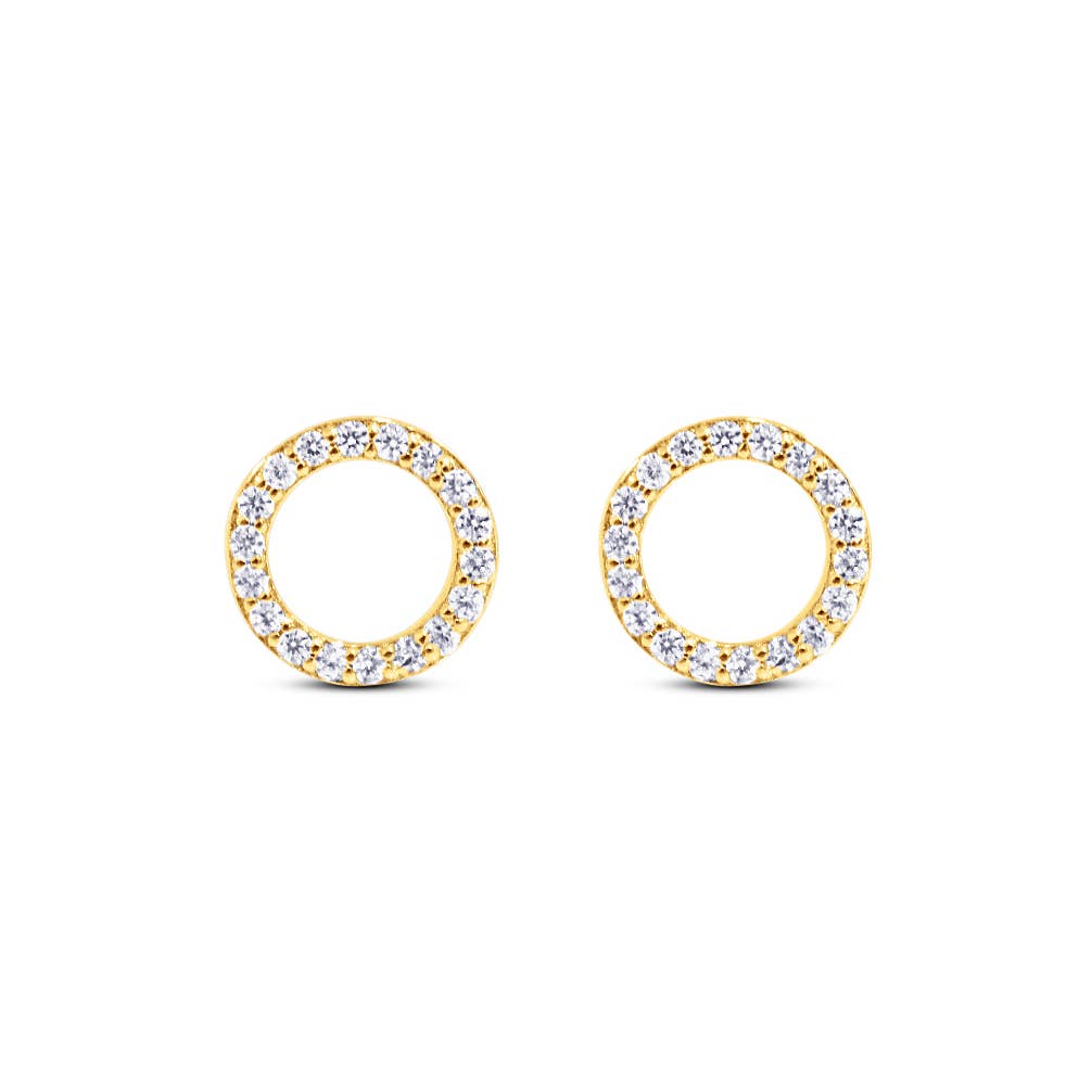 Halo Stud Earrings