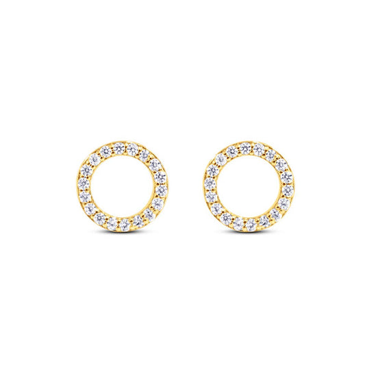 Halo Stud Earrings