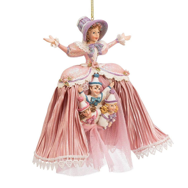 6.75"RESIN MOTHER GINGER ORNAMENT