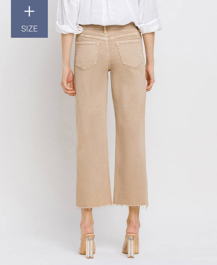 Olivia Wide Leg Jeans | Plus