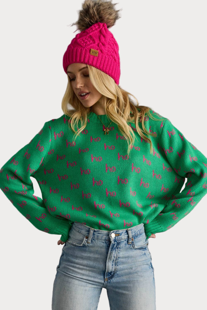 Ho Ho Ho Holiday Sweater