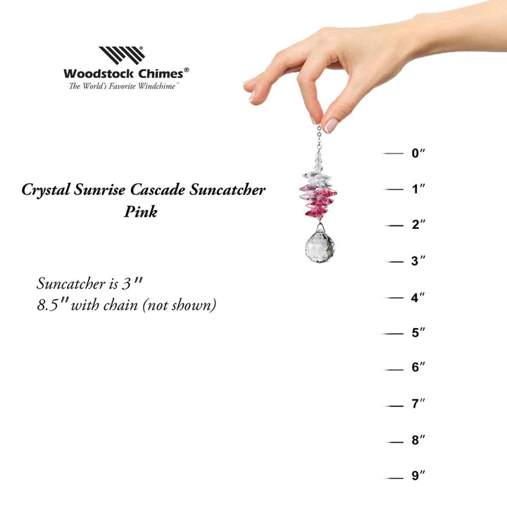 Crystal Sunrise Cascade - Red
