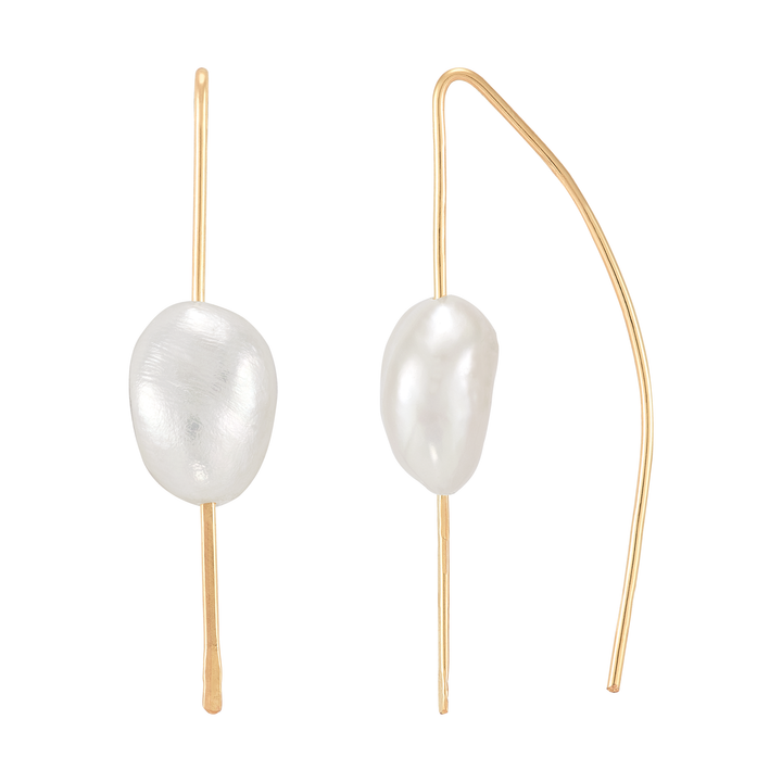 'Staying Close' 14K Gold-Plated Silver FWP Earrings