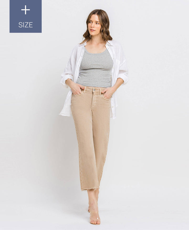 Olivia Wide Leg Jeans | Plus