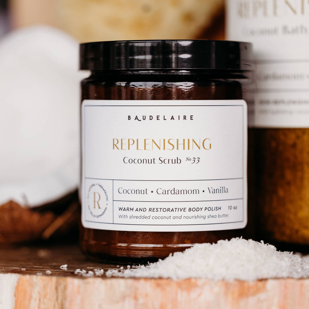 Replenish – Coconut Scrub 10oz